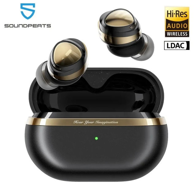 Soundpeats Opera 05 Hi-Res Wireless Earbuds With Stereo Sound Hi-Fi Audio LDAC Hybrid ANC Bluetooth V5.3 Earphones