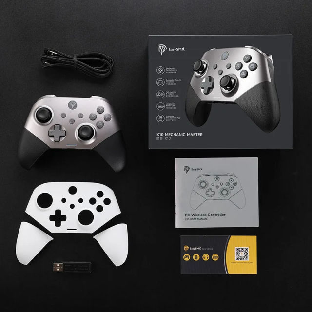 EasySMX X10 Wireless Joystick Controller, Mechanical Gamepad for PC, iOS, Android Phone, Steam, Nintendo Switch, Smart TV