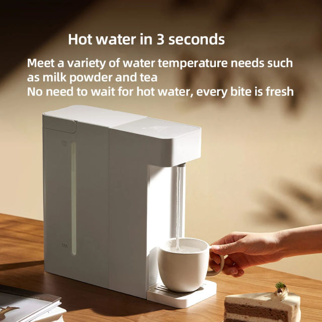 2024 New Xiaomi Mijia Instant Hot Water Dispenser S1 MSYSJ03MH 2100W Smart Child Lock 3S Instant Heat 3L Large Capacity Water Tank