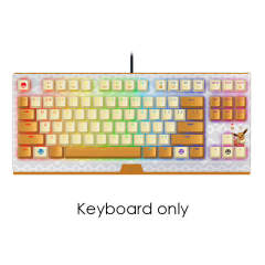 Razer x Pokémon Eevee Blackwidow TKL Wired Mechanical Keyboard Green Switch