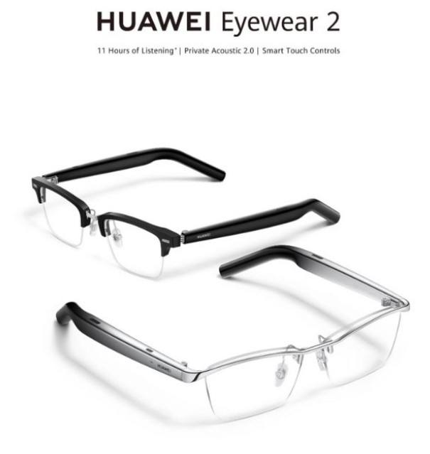 Original Huawei Smart Glasses 2 Bluetooth 5.3 Noise Cancellation Speaker Eyewear