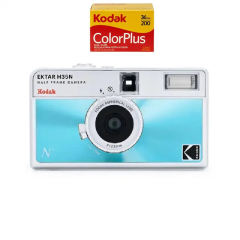 New Kodak H35N 35mm Film Camera KODAK EKTAR Half Frame Camera Reusable Film Camera With Flash Light