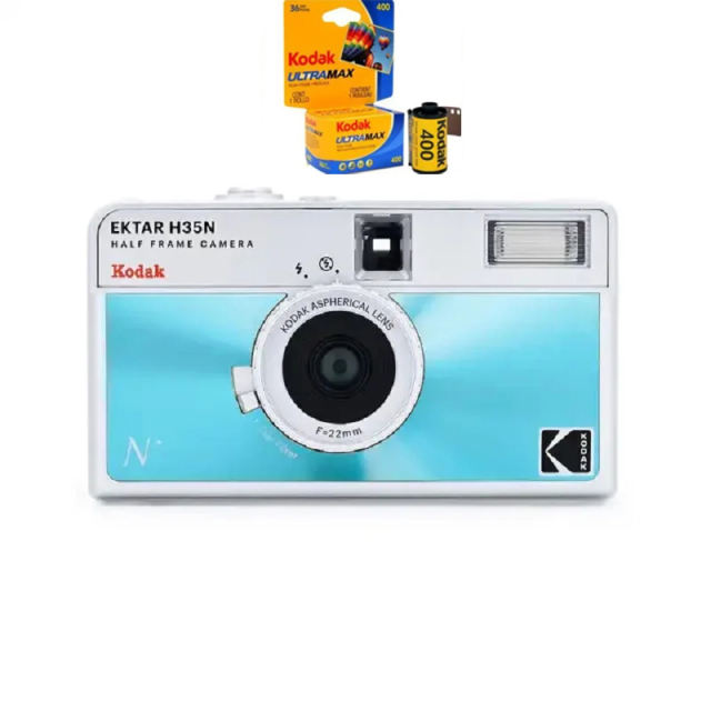 2024 New Kodak 35mm Film Camera KODAK EKTAR H35N Half Frame Camera Reusable Film Camera With Flash Light