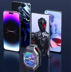 Nubia Red Magic 9 8s 8 Pro+ Pro Ice Cooler 4 Pro RGB 27W Back Clip Cooling Fan