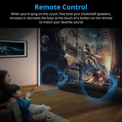 Bestisan Gaming Bluetooth Speaker Computer Speaker Soundbar Home Theatre Sound System With Bass effect OPT RCA For PC TV