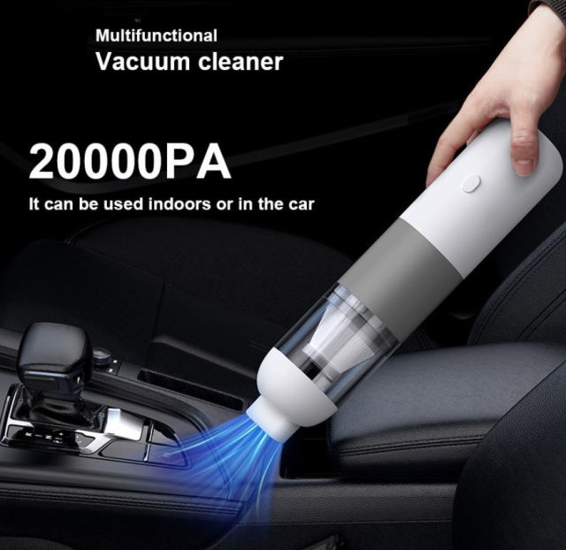 NEW Powerful Car Vacuum Cleaner Large Suction Portable Handheld Vacuum Cleaner