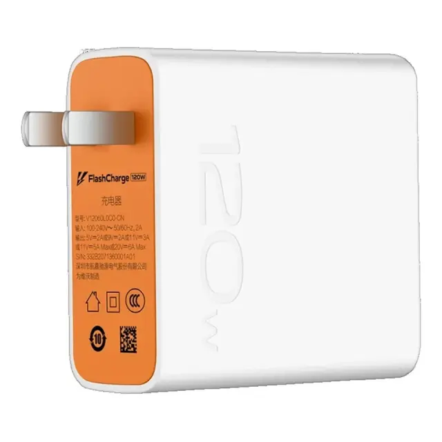 iQOO 120W Fast Charge Wall Charger Adapter 6A Cable For iQOO 11/10/9/8/Neo 8 pro