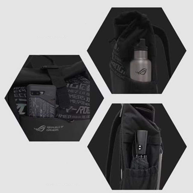 Original ASUS ROG BP4701 Gaming Backpack 17'' Laptop Reflective Bag Handbag