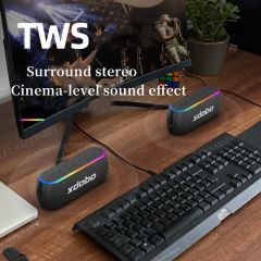 XDOBO 60W X8III Bluetooth Speaker Wireless Subwoofer RGB IPX7 6600mAh Powerful Bass Power Bank Outdoor Music Box