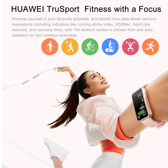 2024 NEW HUAWEI Band 9 Smart Watch Sleep Health Management Touch Screen Fitness Sports Bracelet Up to Two-Week Battery Life
