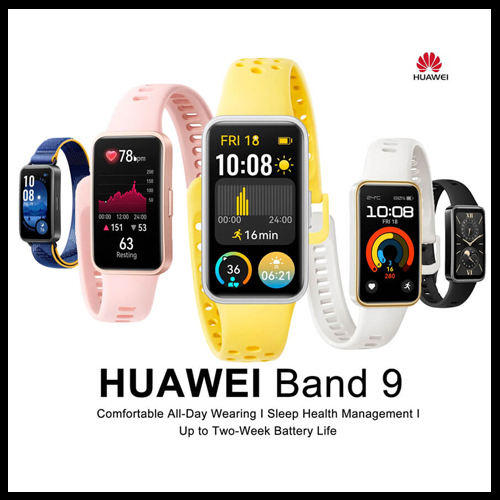 2024 NEW HUAWEI Band 9 Smart Watch Sleep Health Management Touch Screen Fitness Sports Bracelet Up to Two-Week Battery Life
