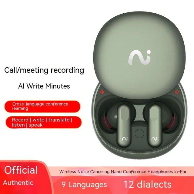 iFLYBUDS Nano+ Smart Bluetooth Headset Noise Reduction Intelligent simultaneous interpreting Transcription Conference Recording