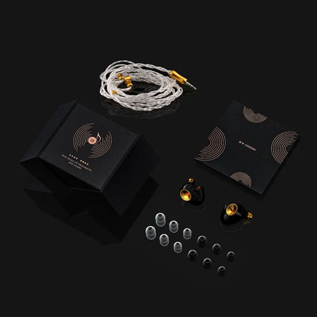 EPZ Q5 Earphones Wired HIFI Ceramic Carbon Nano Moving Coil IEM In Ear Monitor MMCX Detachable Cable Earbuds Gaming Headset