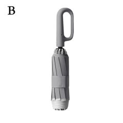 New Buckle Umbrella Sturdy Windproof Automatic Umbrella Large Umbrella Folding Travel Waterproof Sunscreen C5W1