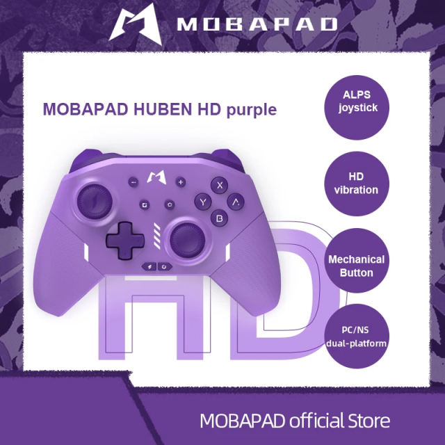NEW MOBAPAD Mechanical Switch Joystick Vibration Controller Mechanical Gamepad Elite Alps Vibration Controller HD Joystick Vibration
