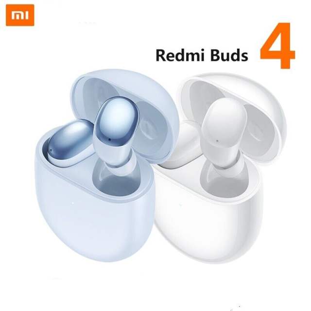 New Xiaomi Redmi Buds 4 TWS Wireless Bluetooth Earphones Noise Cancellation Earbuds
