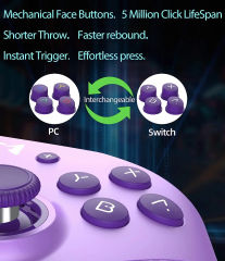 NEW MOBAPAD Mechanical Switch Joystick Vibration Controller Mechanical Gamepad Elite Alps Vibration Controller HD Joystick Vibration