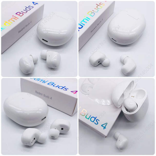 New Xiaomi Redmi Buds 4 TWS Wireless Bluetooth Earphones Noise Cancellation Earbuds