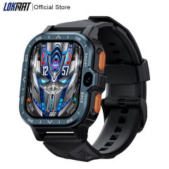2024 NEW LOKMAT APPLLP 4 MAX Android Smart Watch Phone Fitness Tracker Touch Screen Dual Camera GPS Wifi Call Wacth Heart Rate Monitor