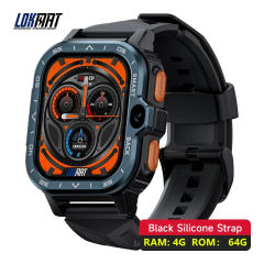 2024 NEW LOKMAT APPLLP 4 MAX Android Smart Watch Phone Fitness Tracker Touch Screen Dual Camera GPS Wifi Call Wacth Heart Rate Monitor
