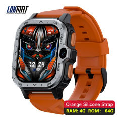 2024 NEW LOKMAT APPLLP 4 MAX Android Smart Watch Phone Fitness Tracker Touch Screen Dual Camera GPS Wifi Call Wacth Heart Rate Monitor