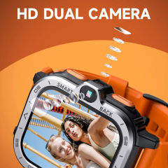 2024 NEW LOKMAT APPLLP 4 MAX Android Smart Watch Phone Fitness Tracker Touch Screen Dual Camera GPS Wifi Call Wacth Heart Rate Monitor