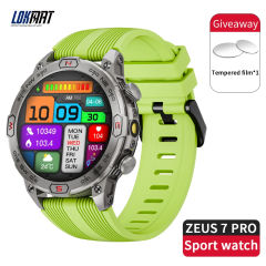 LOKMAT ZEUS 7 Pro Sport Smart Watch Round 1.43 inch Amoled Screen Waterproof Outdoor