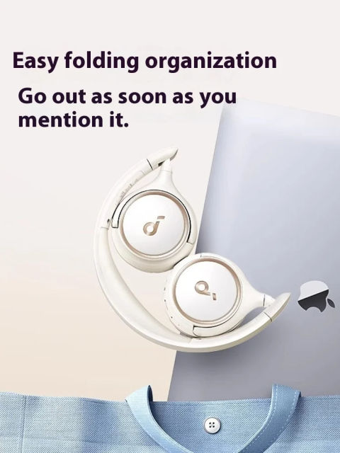 2024 New Soundcore H30i Headworn Bluetooth Earphones Ultra Long Battery Life