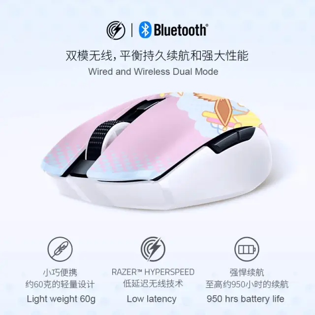 NEW Razer x Pokémon Eevee Orochi V2 Wireless BT Mouse