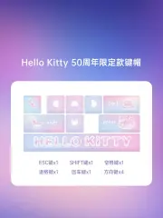 Razer x Sanrio Hello Kitty¹ Blackwidow TKL Mechanical Keyboard & Mouse Combo