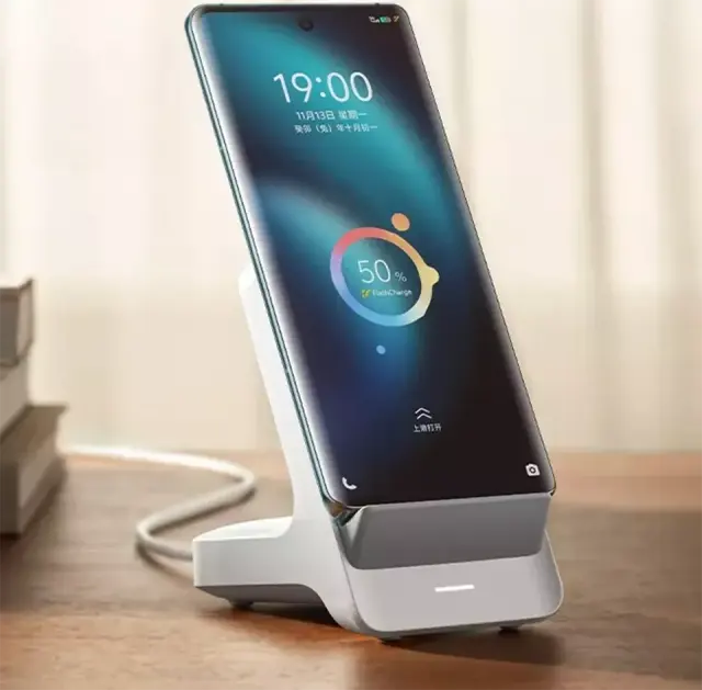 Original VIVO 50W Vertical Qi Wireless Charger 2 For vivo X100 Pro / iQOO 12 Pro