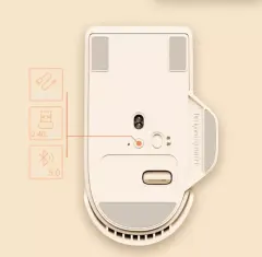 Lofree OE909 Wired Wireless Bluetooth Optical Mouse 4000DPI For Windows MacOS