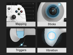 New 8BitDo Ultimate 3-mode Controller for Xbox，Gamepad with Hall Effect Joystick for Xbox Series X / S, Xbox One,PC Windows,Android