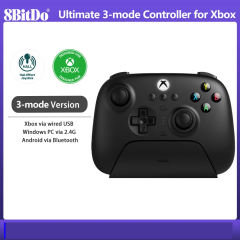 New 8BitDo Ultimate 3-mode Controller for Xbox，Gamepad with Hall Effect Joystick for Xbox Series X / S, Xbox One,PC Windows,Android