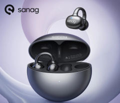 Sanag S6S FreeClip Open Ear Earphone Ear Clip 3D Stereo Sound Bluetooth Headphones OWS Sport Wireless Headset TWS Earbuds