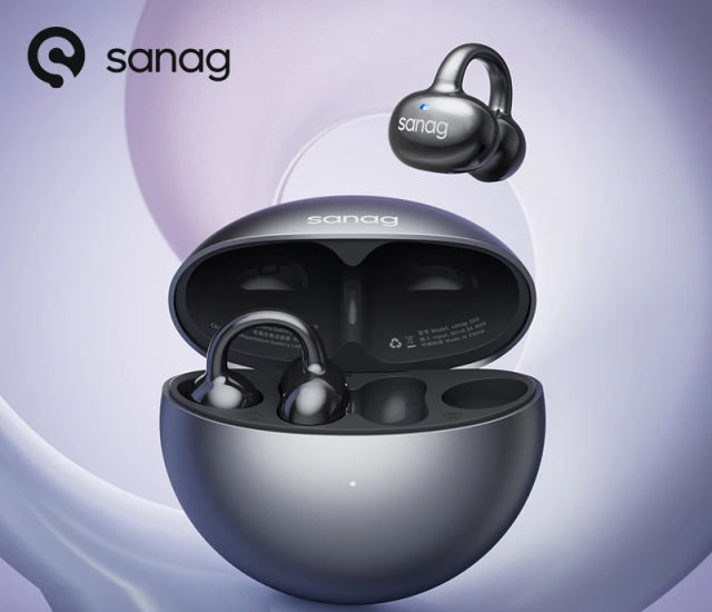 Sanag S6S FreeClip Open Ear Earphone Ear Clip 3D Stereo Sound Bluetooth Headphones OWS Sport Wireless Headset TWS Earbuds