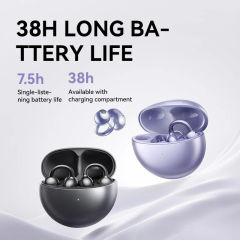 Sanag S6S FreeClip Open Ear Earphone Ear Clip 3D Stereo Sound Bluetooth Headphones OWS Sport Wireless Headset TWS Earbuds