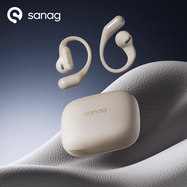 2024 NEW Sanag G6S Open Ear Bluetooth Earphone Ear Hook OWS Wireless HiFi Sound Sport Running Earbuds