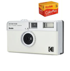 KODAK EKTAR H35 Half Frame Camera 35mm  Reusable Film Camera With Flash Light