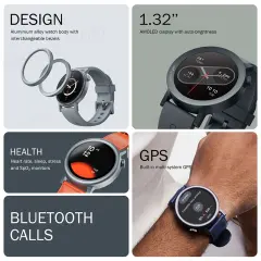 Global Version CMF by Nothing Watch Pro 2 1.32" AMOLED Bluetooth 5.3 BT Calls with AI Noise Reduction GPS Smartwatch