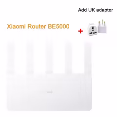 2024 NEW Xiaomi Router Be5000 2.5G Wifi 7 Router Mesh Group 2.4GHz 5GHz MLO Dual Band Works with Xiaomi mijia App Network