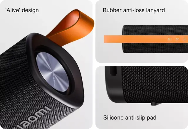 2024 NEW Xiaomi Wireless Speaker Portable Bluetooth Waterproof Loud Bass Outdoor Speakers