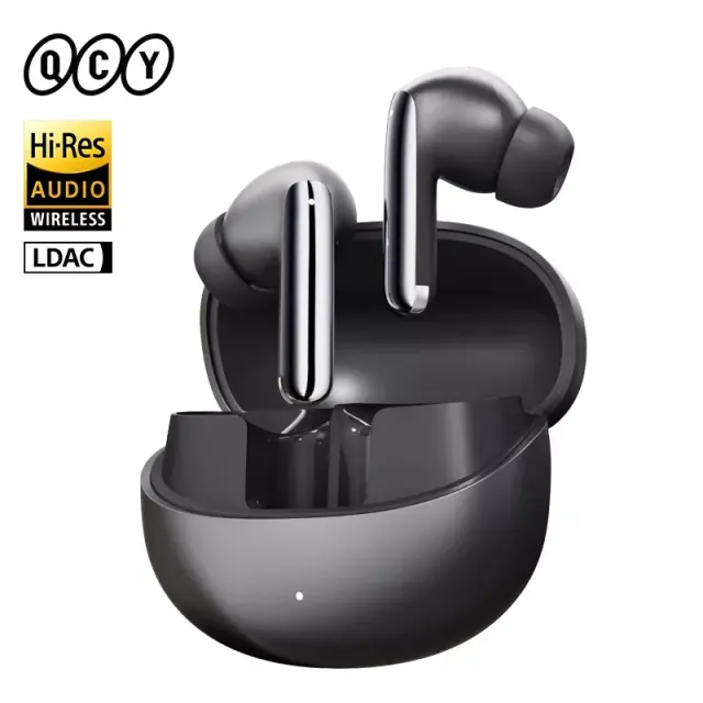 NEW QCY MeloBuds Pro ANC Bluetooth 5.3 Earphones Wireless 46dB Hybrid ANC Earbuds