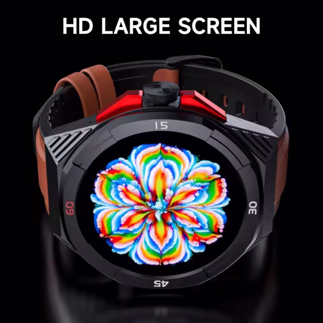 2024 New LOKMAT COMET 2 PRO Smart Watch Bluetooth Calls Watch Waterproof Fitness Tracker Heart Rate Message Push