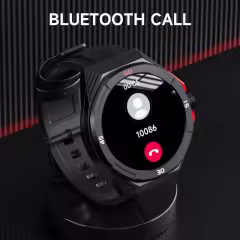 2024 New LOKMAT COMET 2 PRO Smart Watch Bluetooth Calls Watch Waterproof Fitness Tracker Heart Rate Message Push