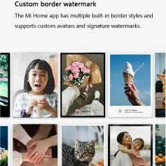 2024 New Xiaomi Pocket Photo Thermal Printer 1S Bluetooth Mini Wireless Ink-less Sticker