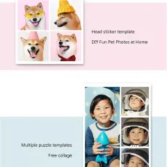 2024 New Xiaomi Pocket Photo Thermal Printer 1S Bluetooth Mini Wireless Ink-less Sticker