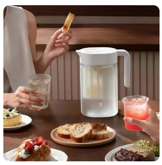 Xiaomi Mijia Large Capacity Cold Water Kettle Iced Beverage Dispenser Refrigerator Cold Juice Drink High Quality Storage Tank