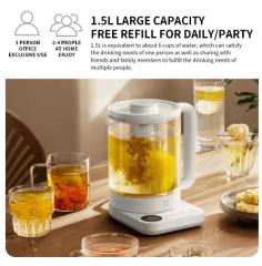 New XIAOMI MIJIA Multifunctional Health Pot Electric kettle N1 LCD Digital Screen 800W 304 Stainless Steel Heat Preservation