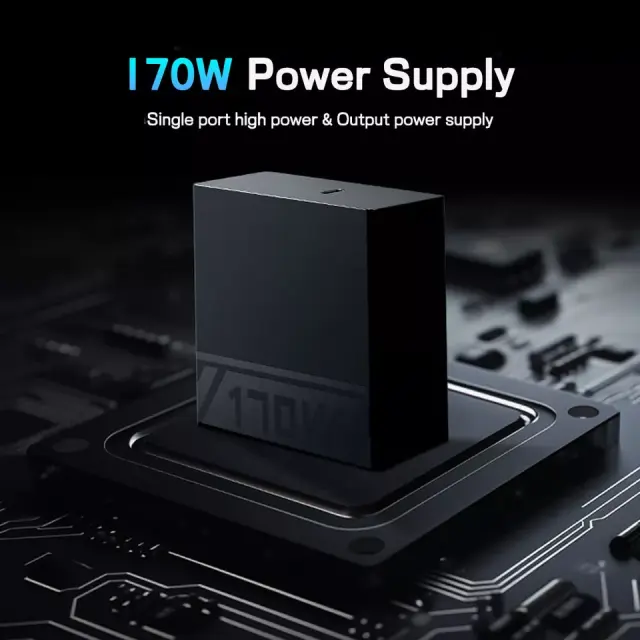 NEW Lenovo Legion 170W GaN Adapter PD3.0 QC3.0 PPS Fast Charger Cable